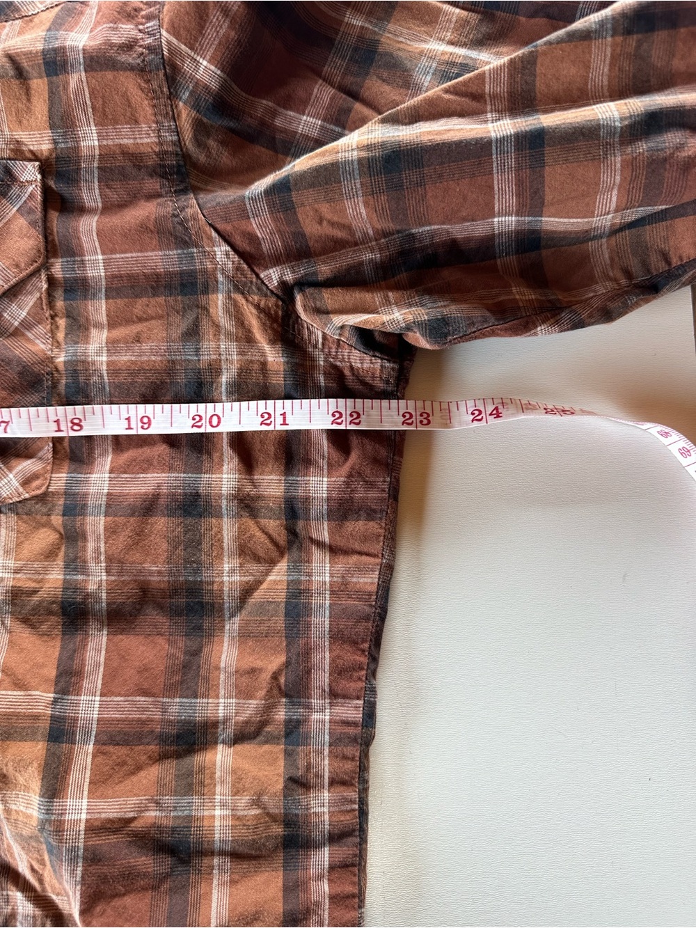 Wrangler Retro Men's Brown and Blue Plaid Button-Down Western 2 Pack - Picture 15 of 16